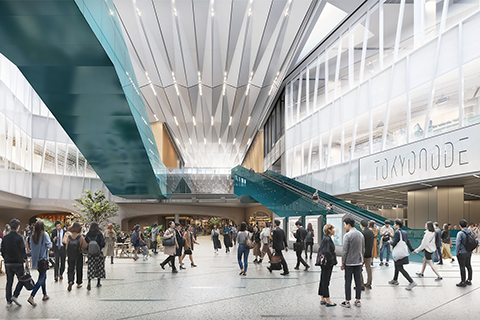 地下鉄駅前広場「ステーションアトリウム」