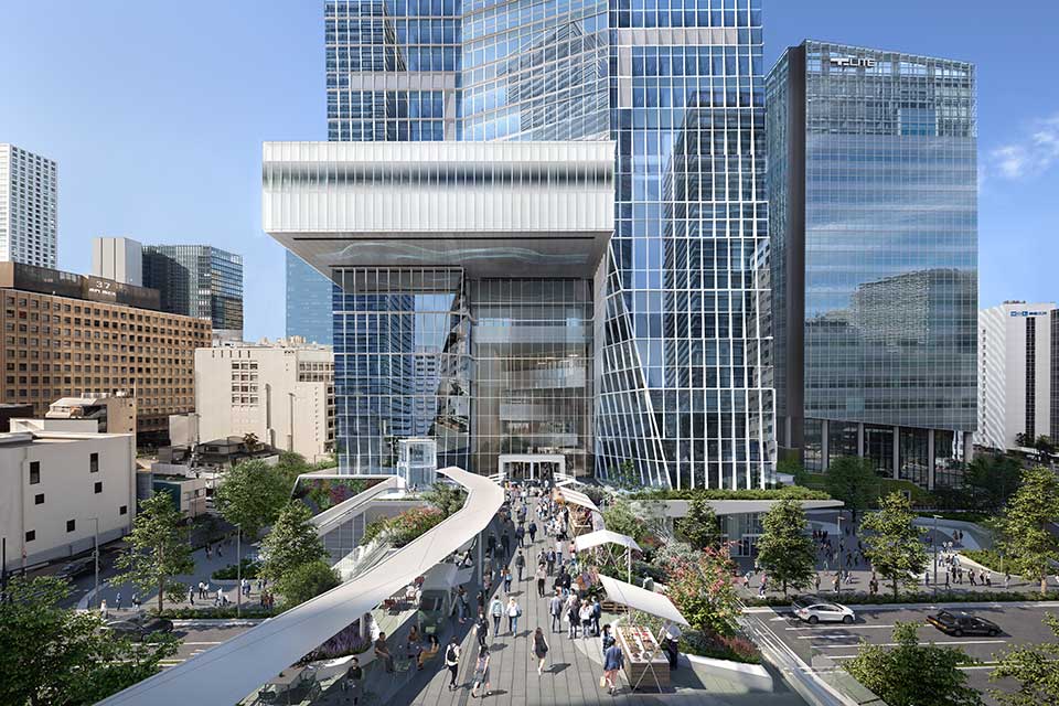 歩行者デッキ「T-DECK」